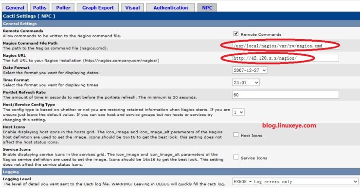 生产环境监控系统Nginx+Nagios+Cacti+Nconf大整合（最新源码安装）