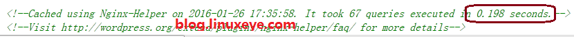 WordPress优化——利用Nginx fastcgi_cache缓存加速